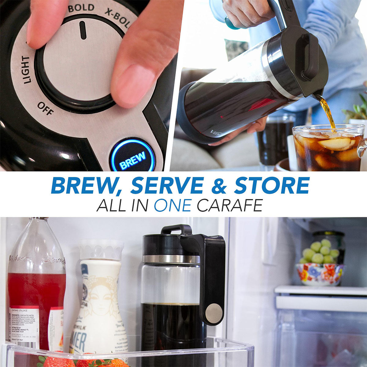 Cafetera de café frío instantáneo