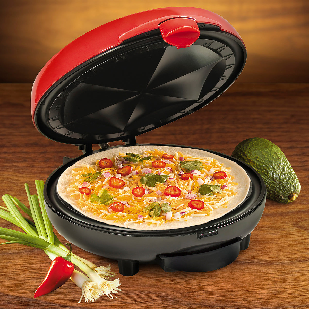 Erweiterbarer Quesadilla-Maker
