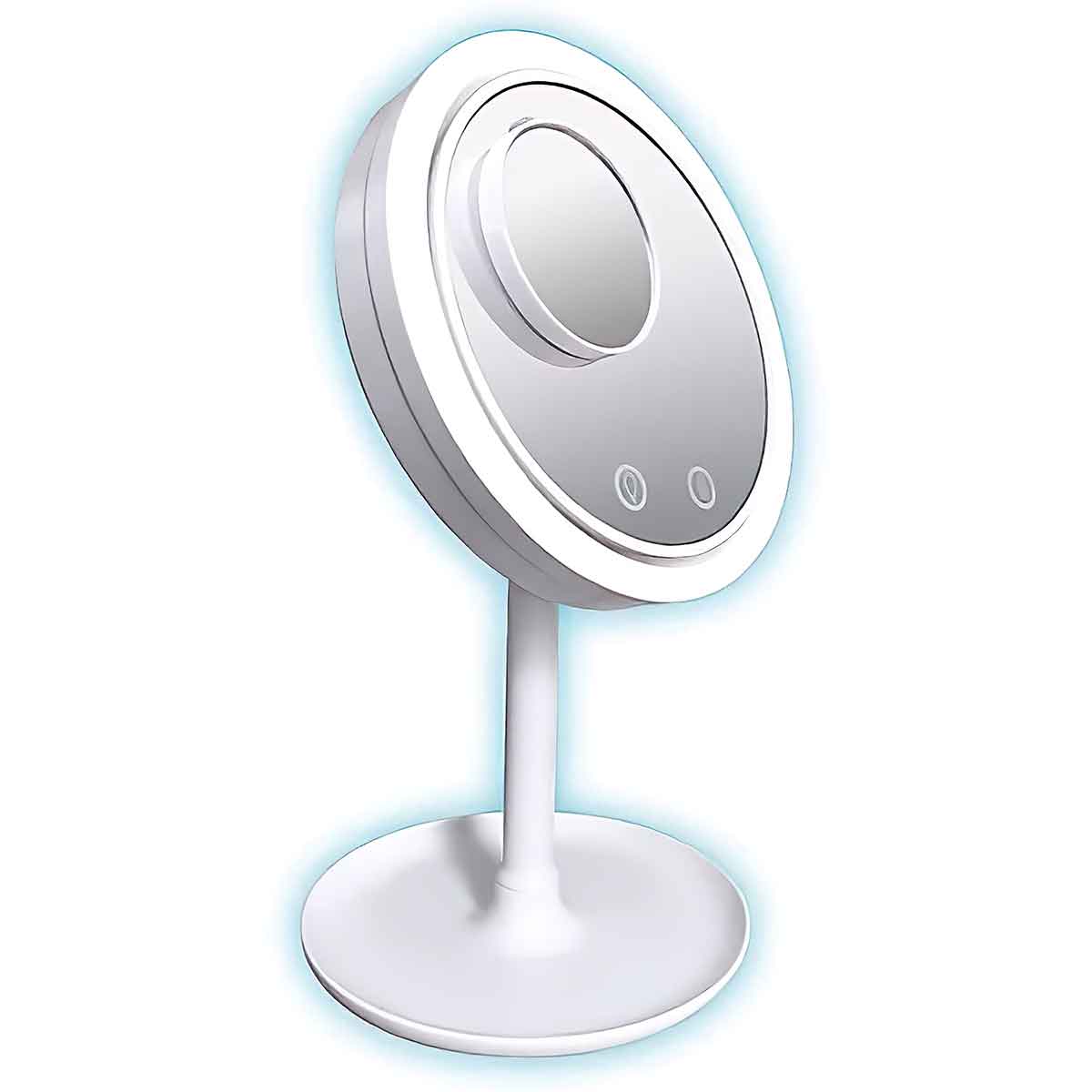 Espejo de tocador LED con ventilador de enfriamiento