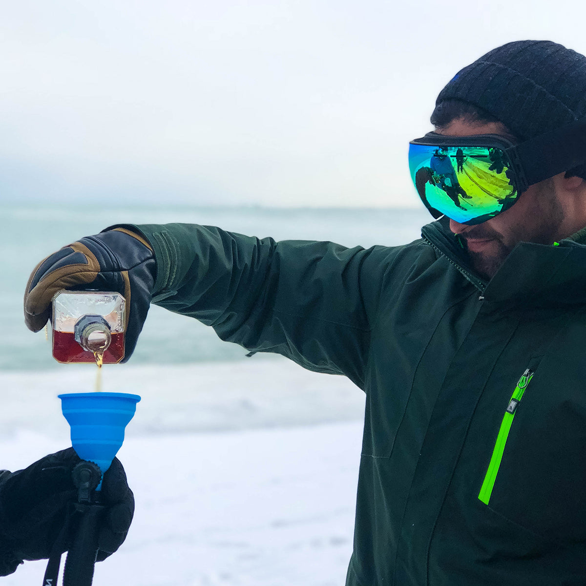 Drankdispensers voor skiën en wandelen (set van 2)