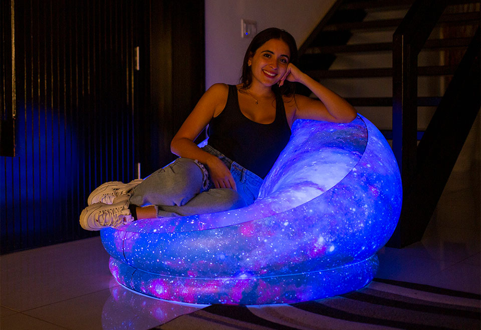 LED-galaxystoel