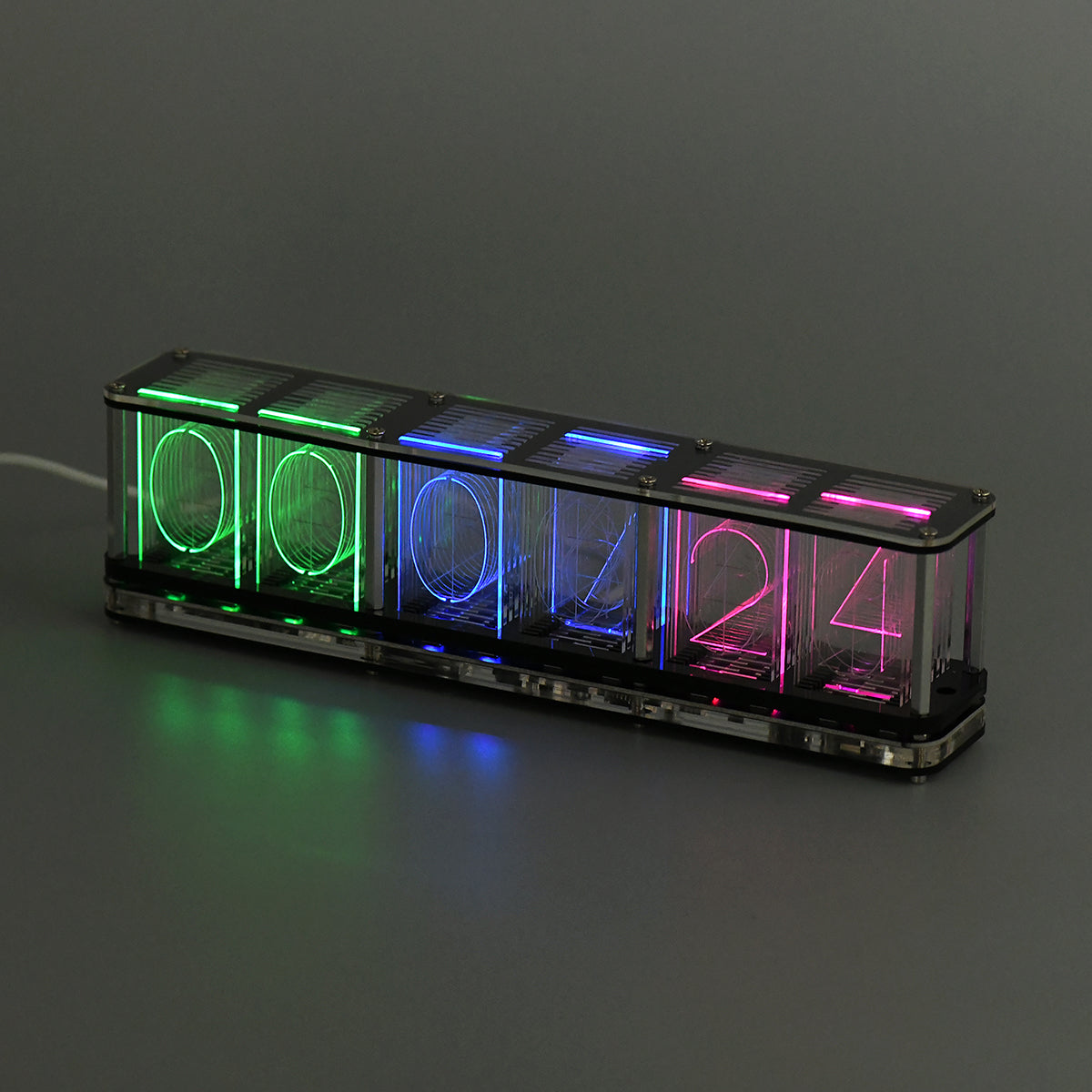 Digitale LED-kalenderklok
