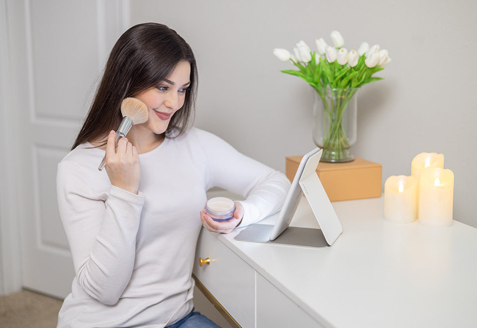 Full-face led-reismirror