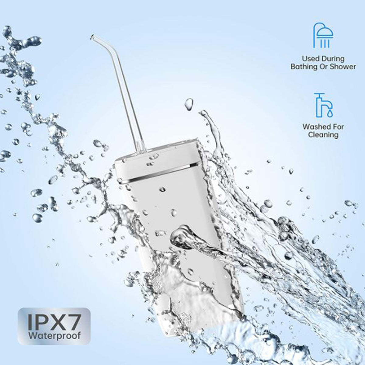 Draadloze waterflosser