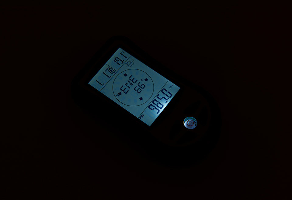 8-in-1 multifunctioneel digitaal LCD-kompas