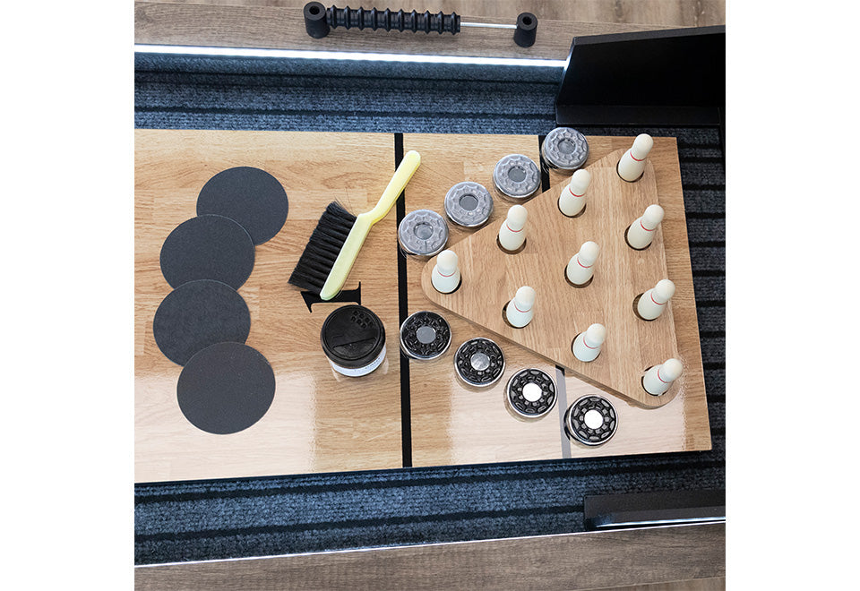 9' beleuchtetes LED-Shuffleboard