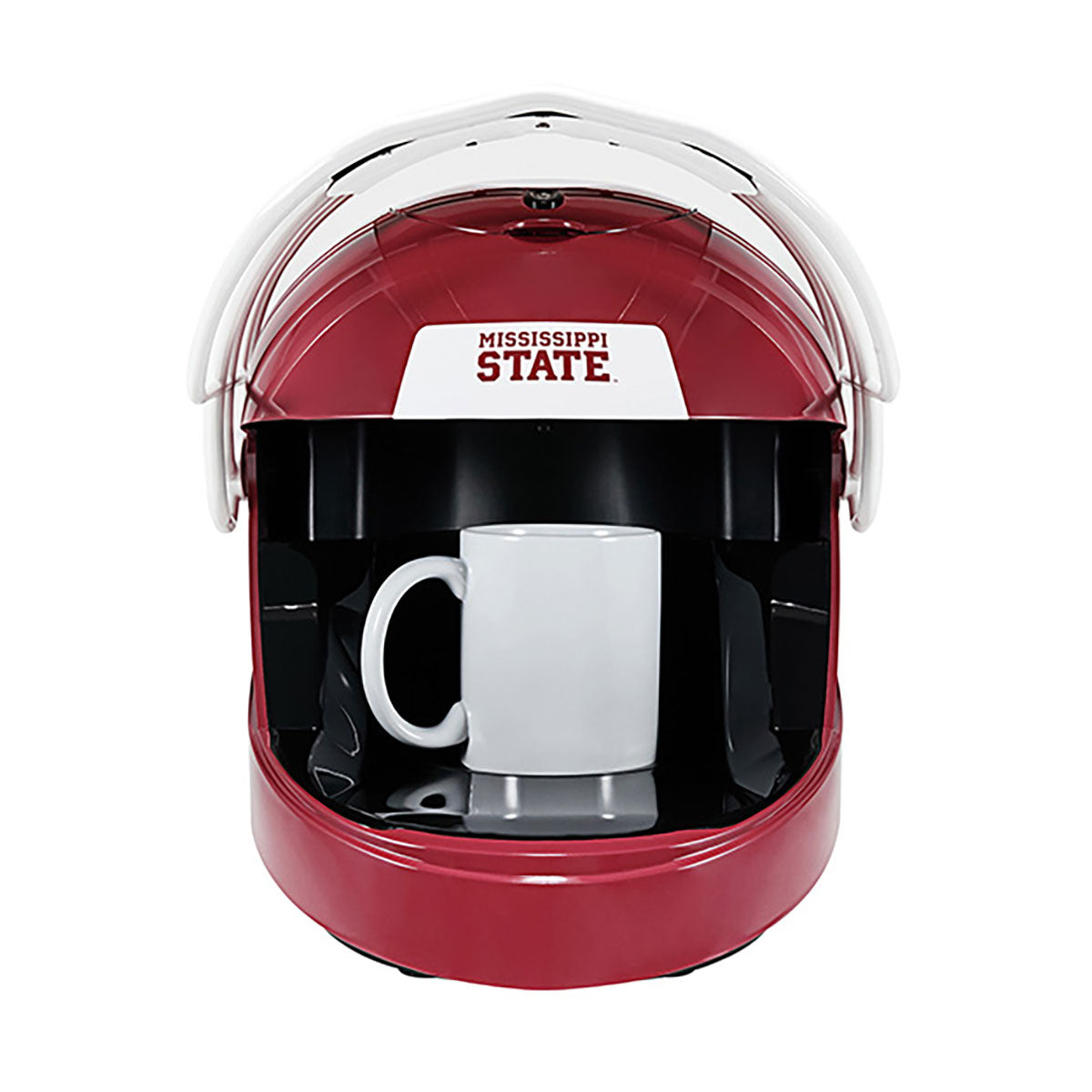 Cafetera con casco de juego de la NCAA