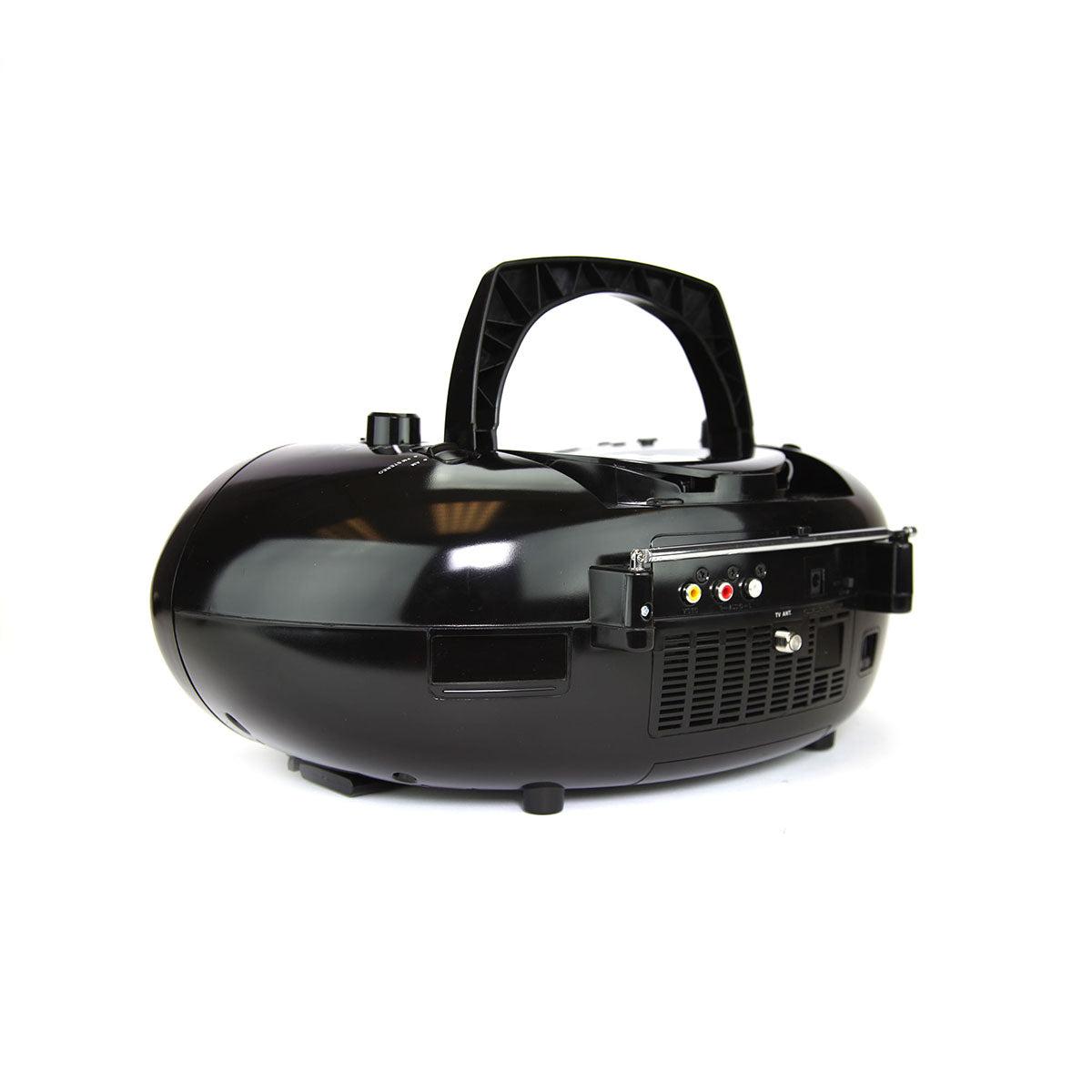7'' Bluetooth-DVD-Boombox und Fernseher mit AM/FM-Radio