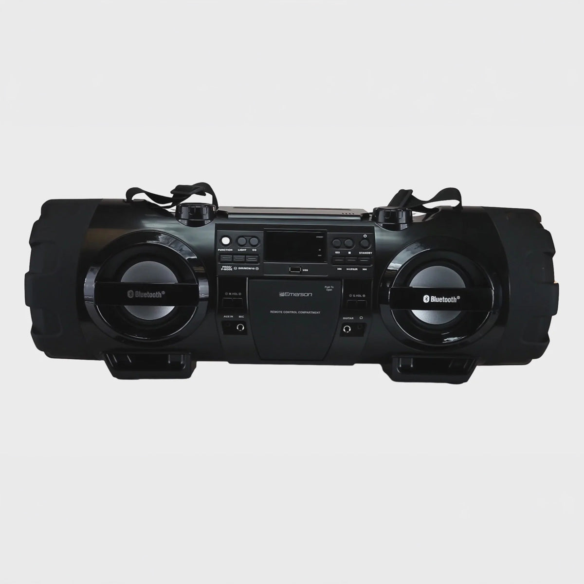 Dual Subwoofer Bluetooth Boombox