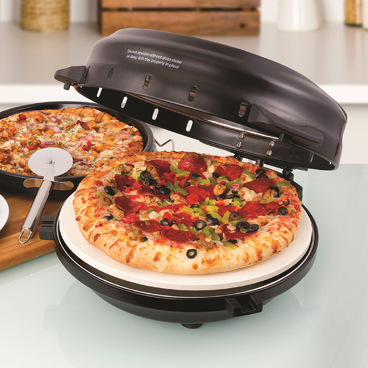 Elektrischer Pizzaofen