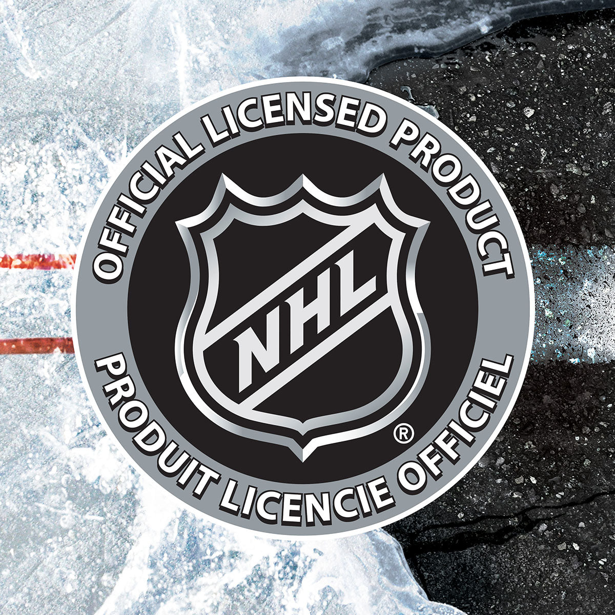 Media pista de hockey NHL