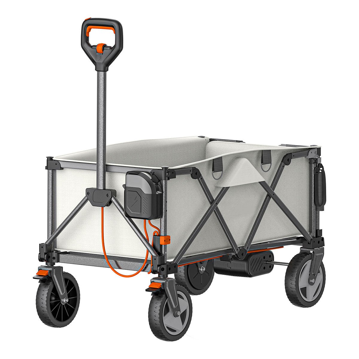 Carro utilitario con asistencia eléctrica de tracción