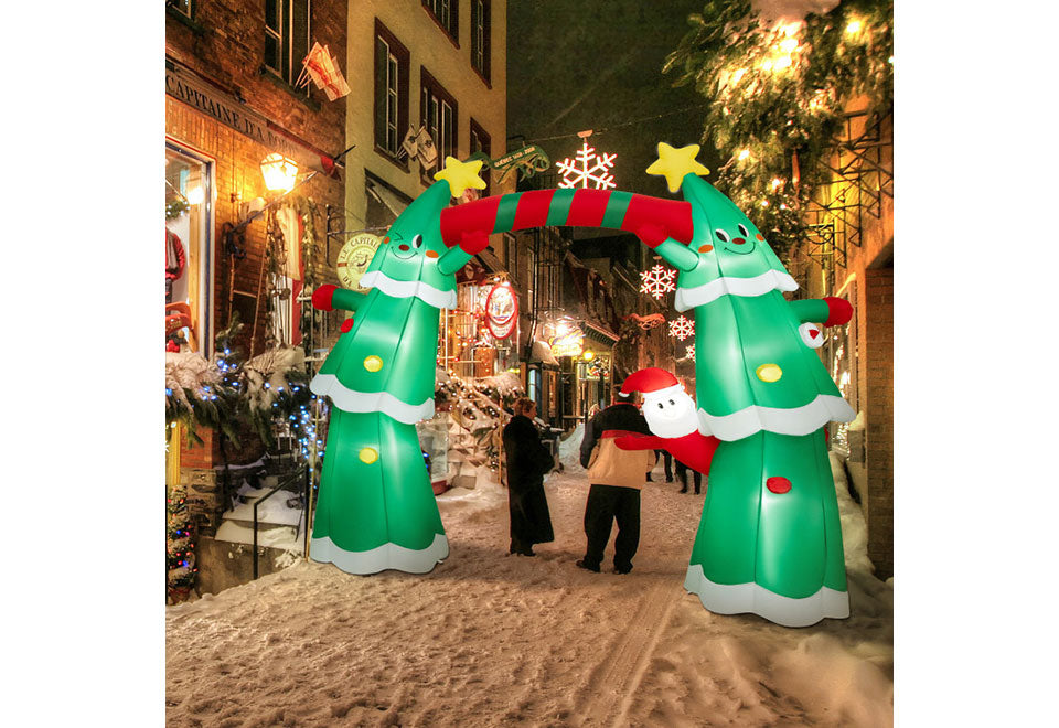 11-Ft. Inflatable Christmas Tree Archway