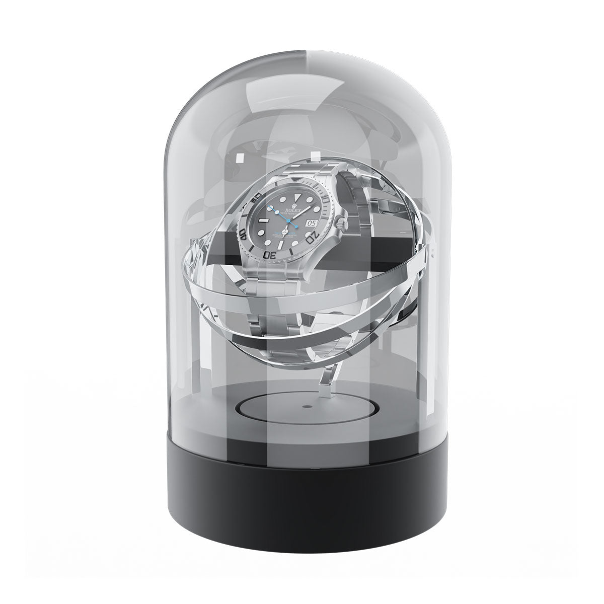 Automatischer Uhrenbeweger mit Glasgehäuse