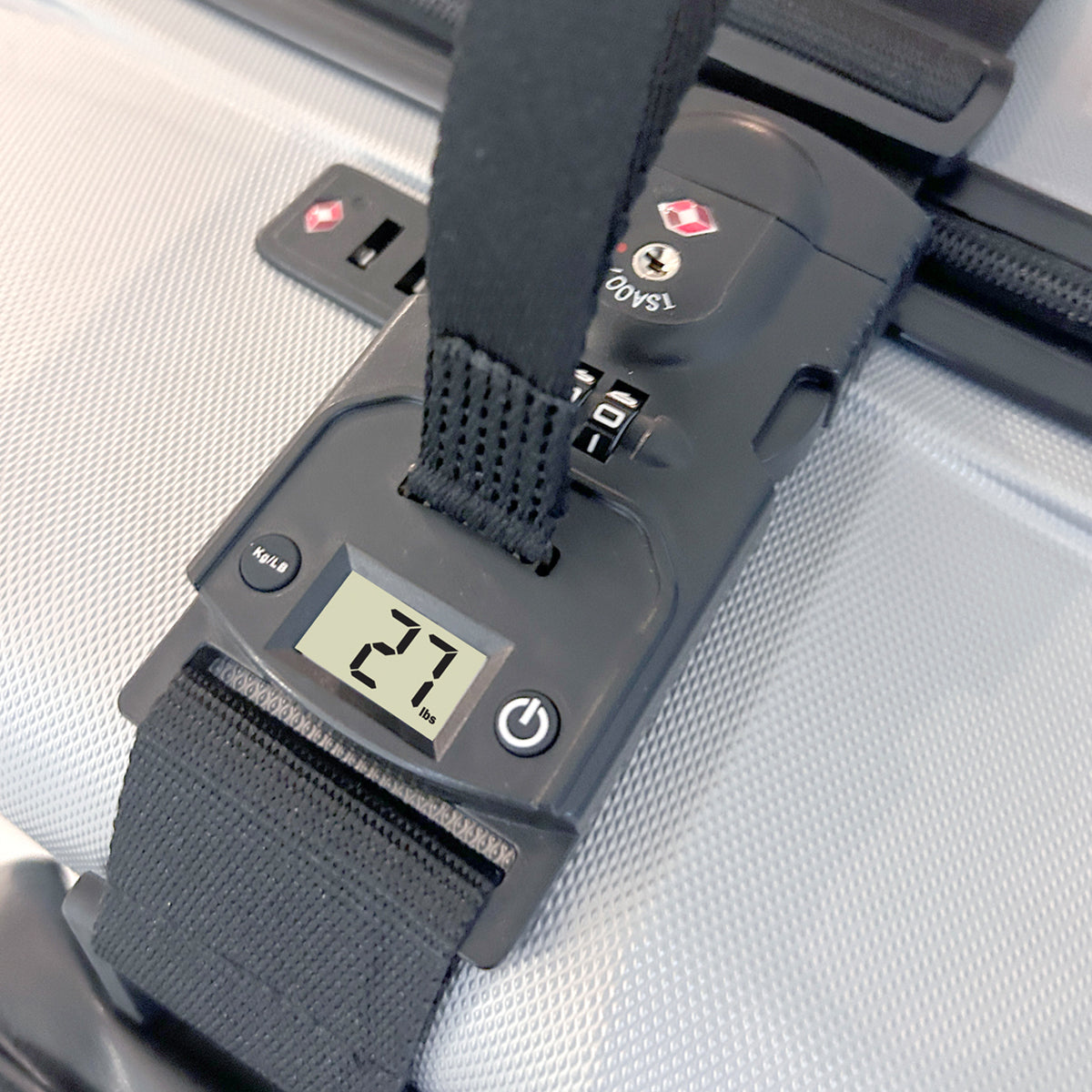 Locking Travel Strap Luggage Scale