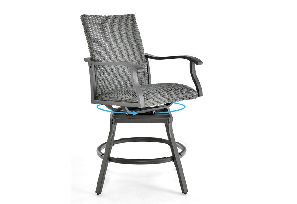 3-delige draaibare barset met 4D Air Fiber-kussens