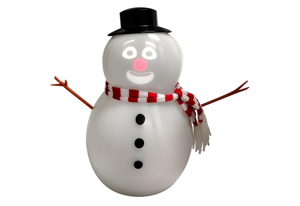 Geanimeerde pratende FrostByte-sneeuwpop
