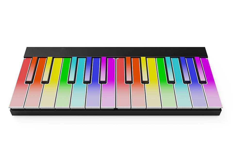 Teclado MIDI inalámbrico de aprendizaje de 24 teclas