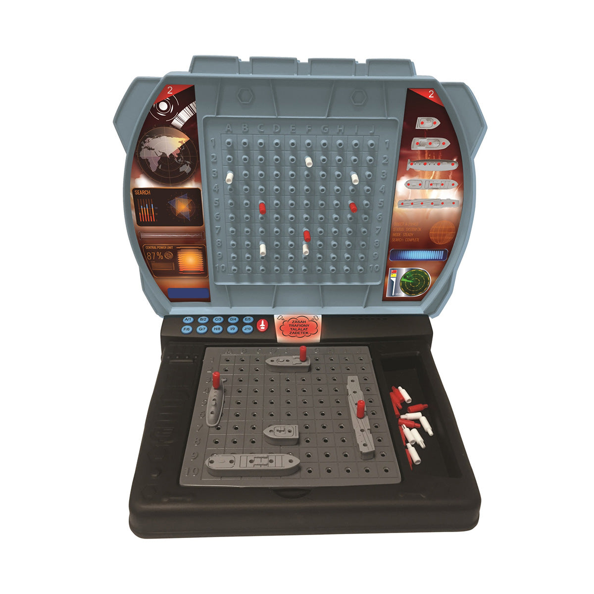 Elektronisches sprechendes Schiffeversenken-Brettspiel