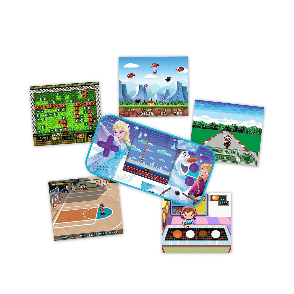 Disney Die Eiskönigin Pocket Cyber Arcade mit 150 Spielen