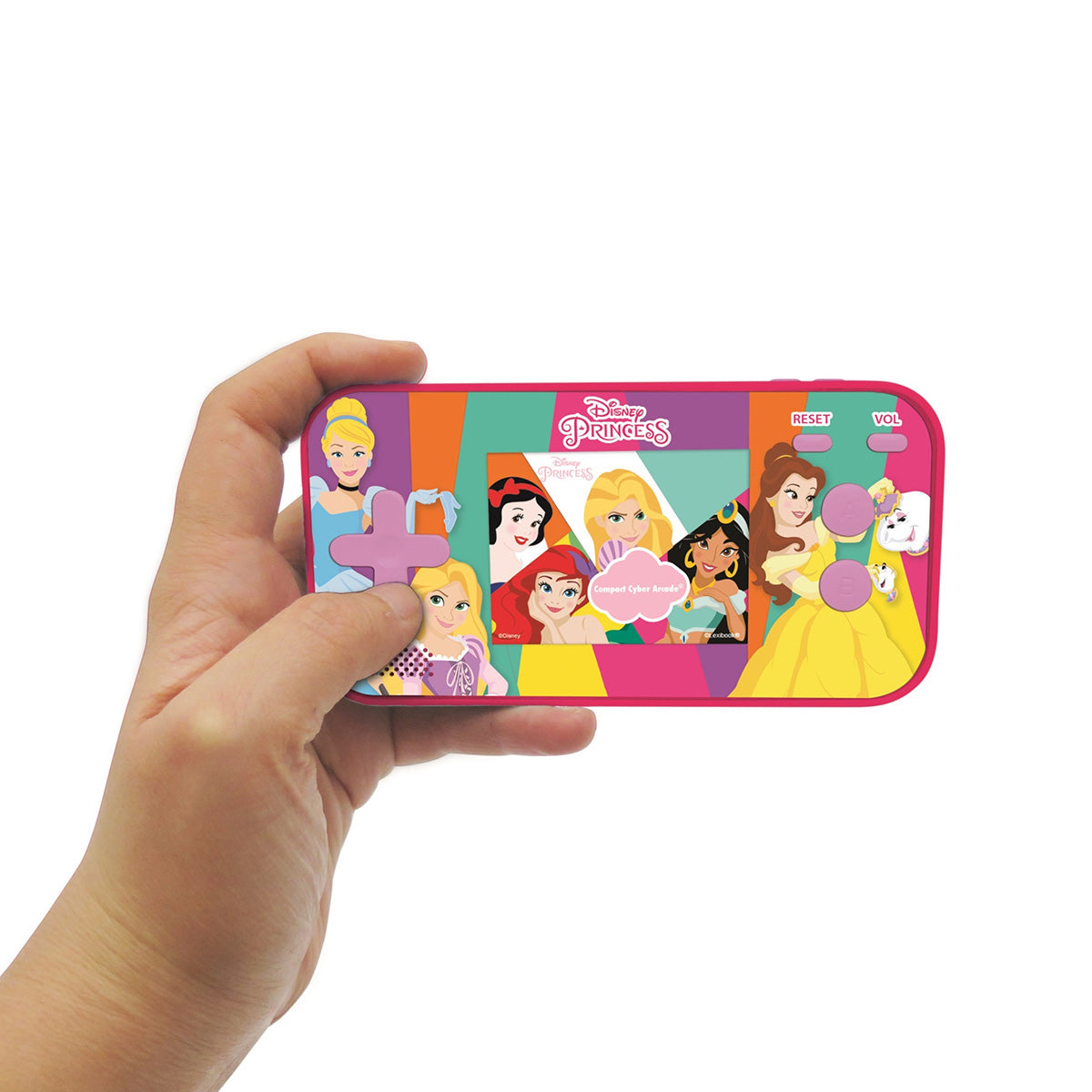 Arcade de bolsillo Disney Princess con 150 juegos