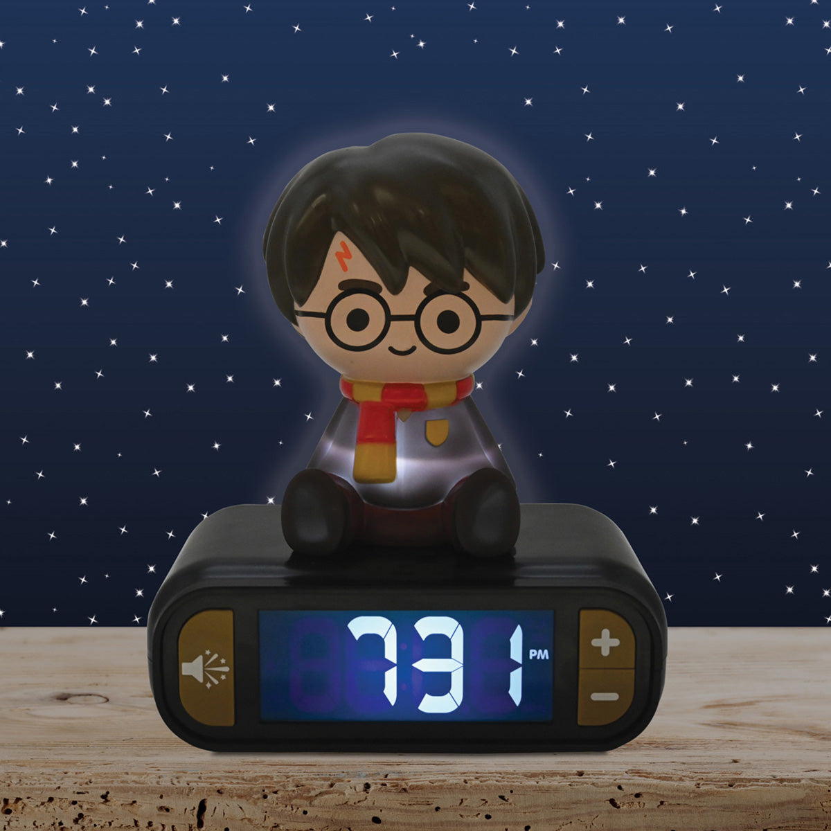 Harry Potter digitale wekker met nachtlampje