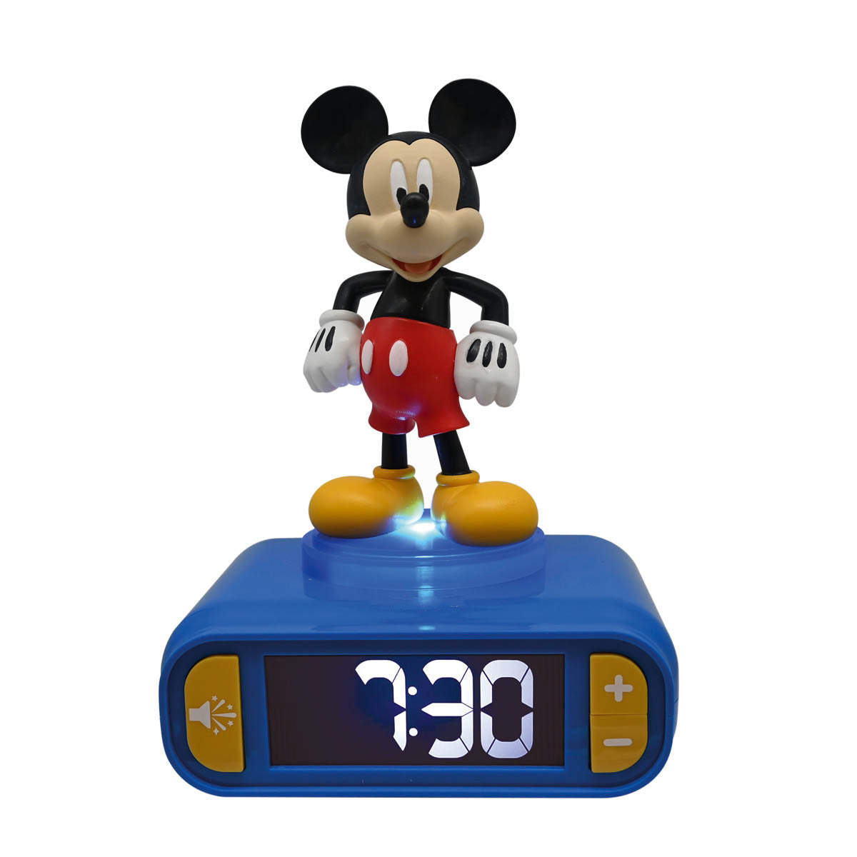 Mickey Digital Alarm Clock with Nightlight