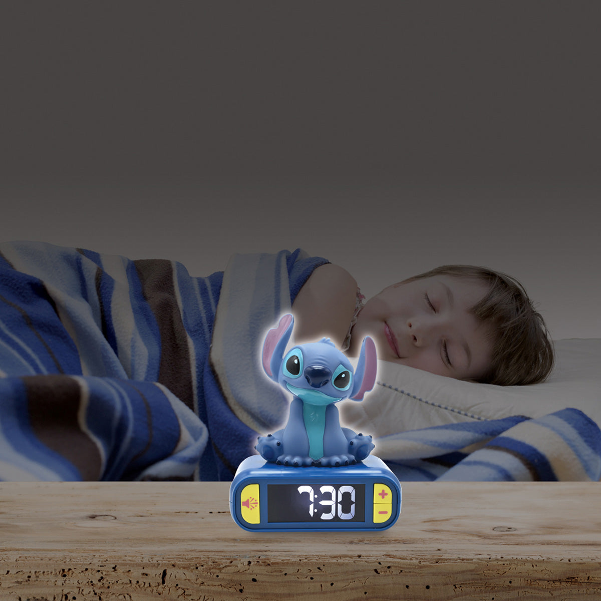Disney Stitch Digitale Wekker met Nachtlampje