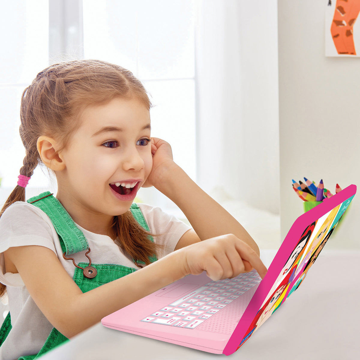 Zweisprachiger pädagogischer Lerncomputer Disney-Prinzessinnen