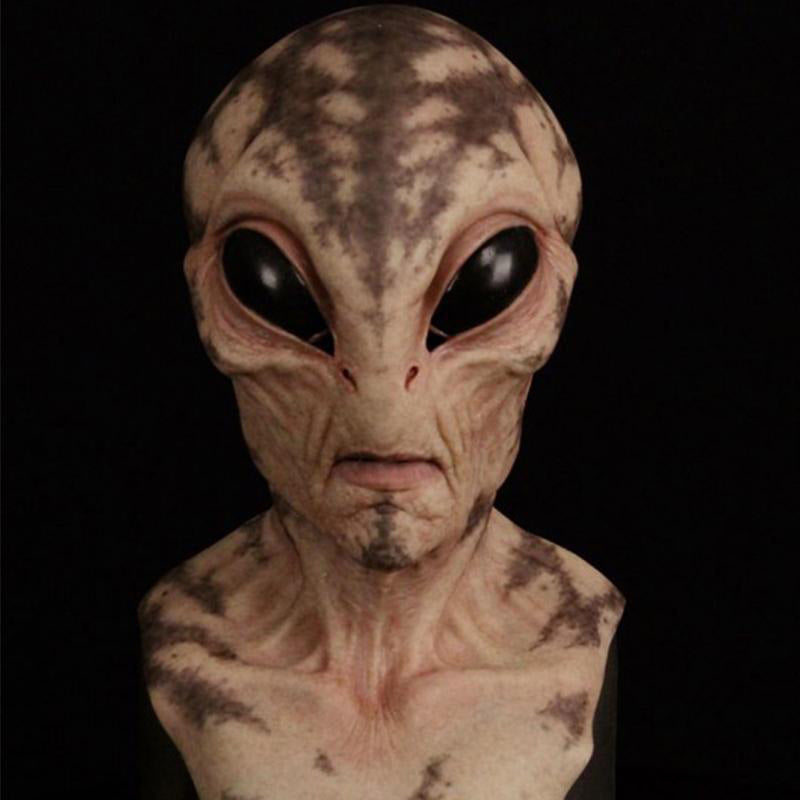 Vollgesichtsmaske für Erwachsene – Kostüm-Kopfbedeckung aus Naturlatex für Halloween, Theater & Cosplay-Events