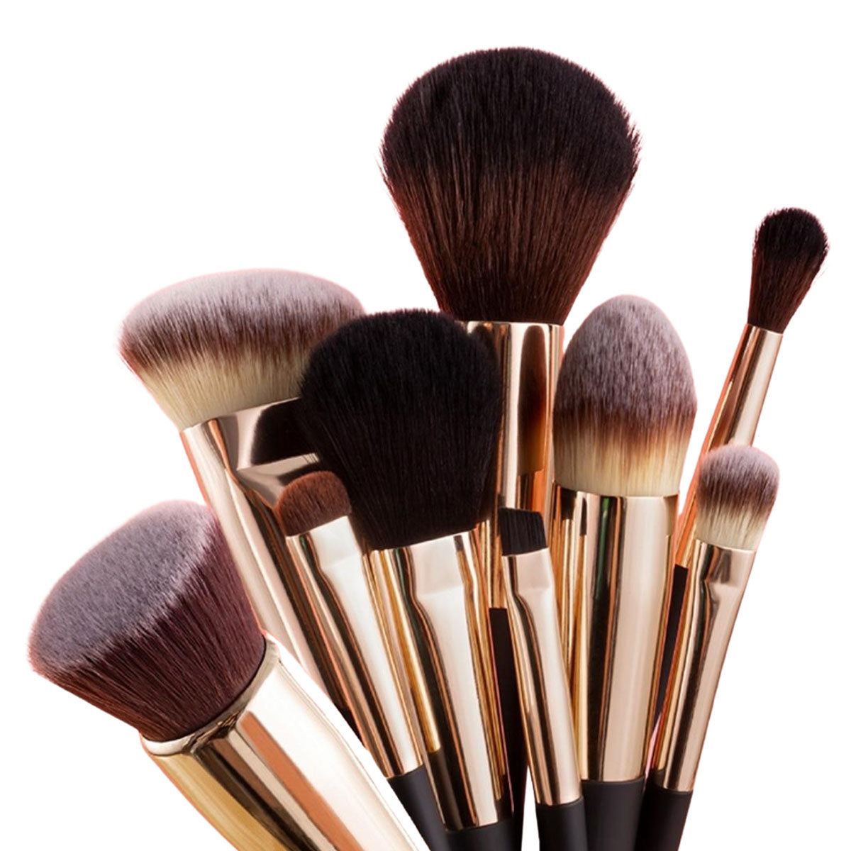 Set profesional de 12 brochas de maquillaje