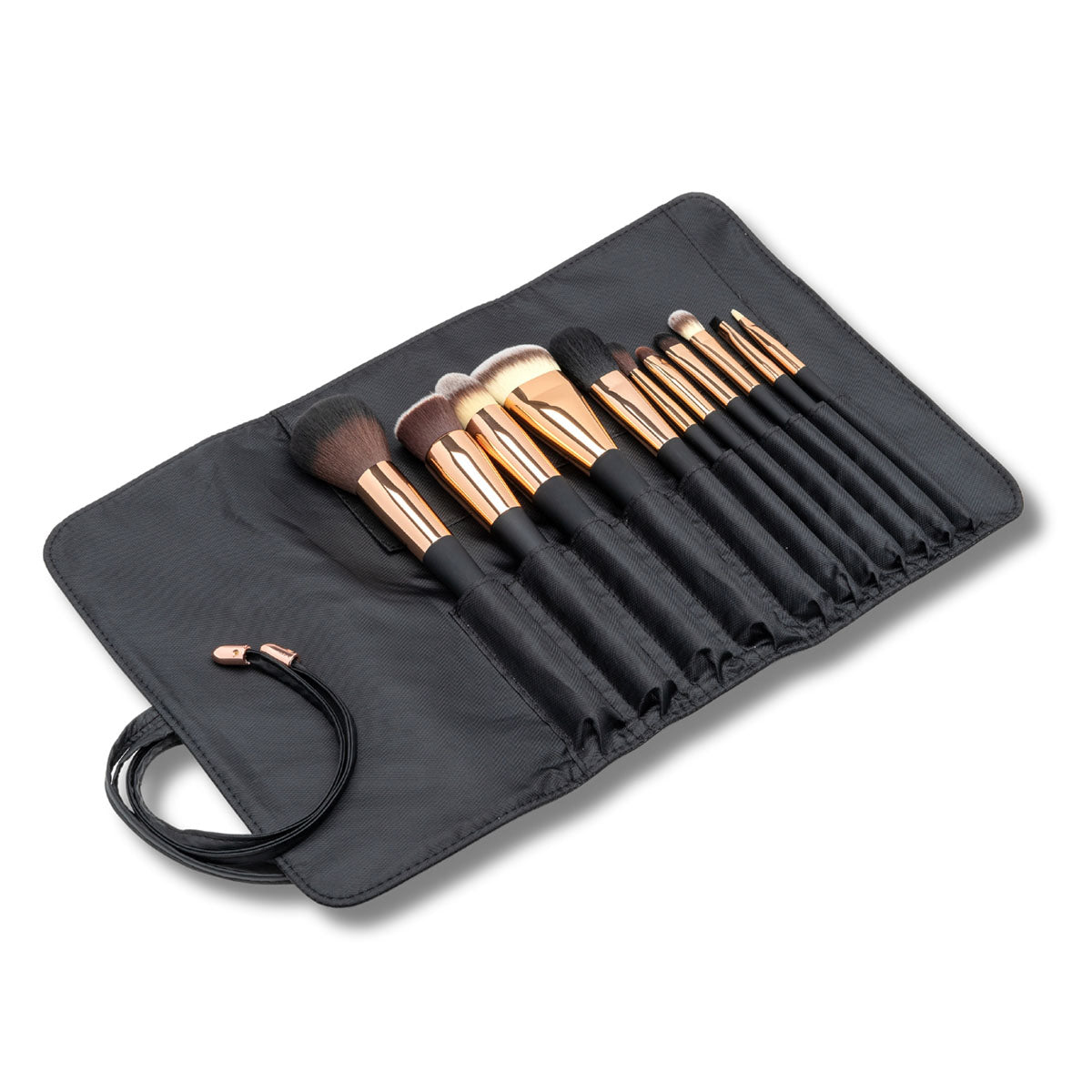 Set profesional de 12 brochas de maquillaje