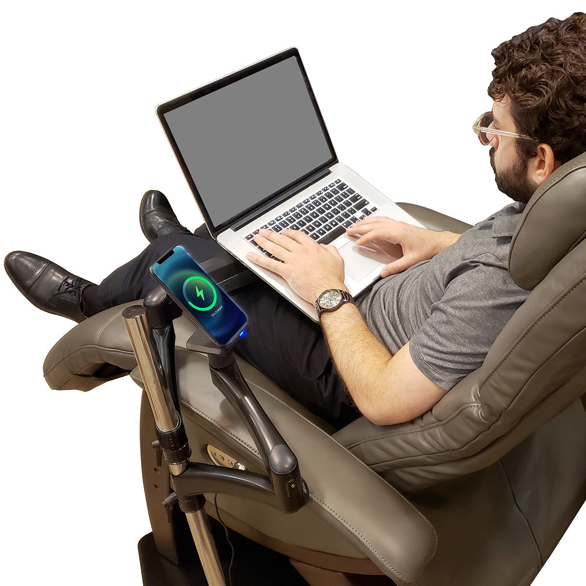 Ergonomische tablet- en laptopstandaard