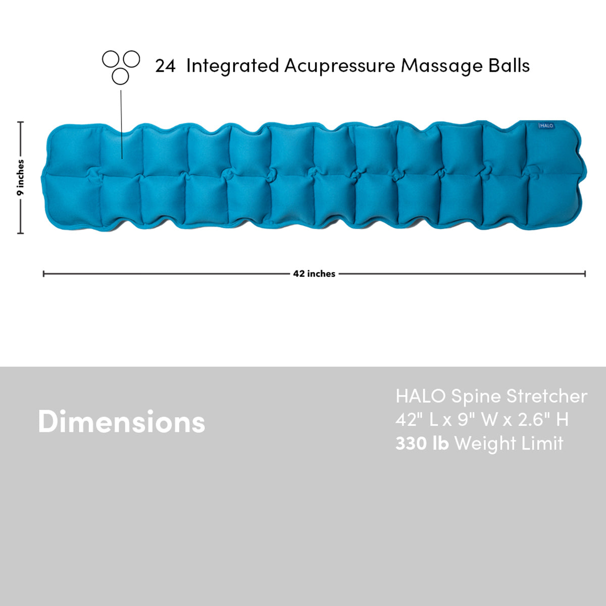 Massageball-Wirbelsäulenstrecker