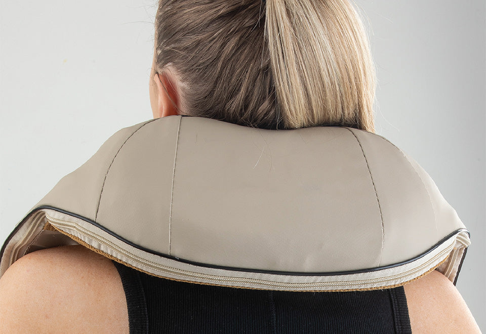 Shiatsu-kneedmassageapparaat met warmtefunctie