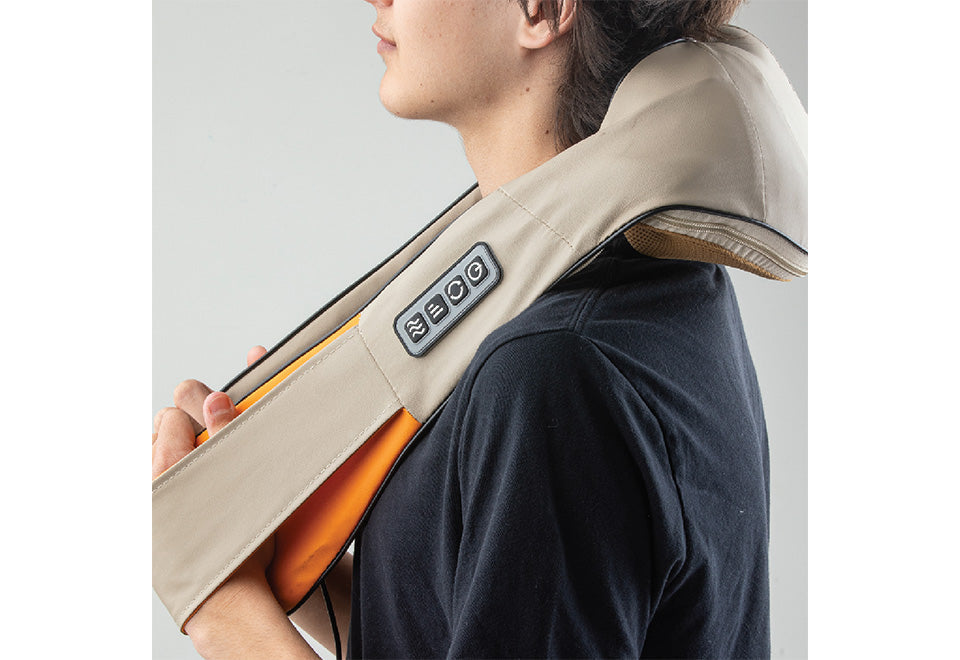 Shiatsu-kneedmassageapparaat met warmtefunctie