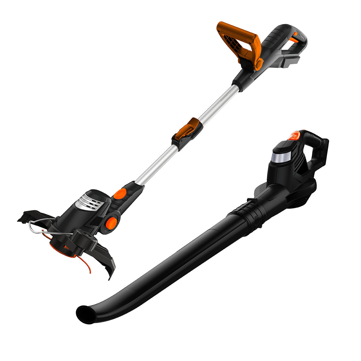 20-Volt Rasentrimmer- und Laubbläser-Kombi-Set