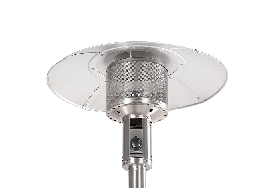 48.000 BTU RVS staande terrasverwarmer