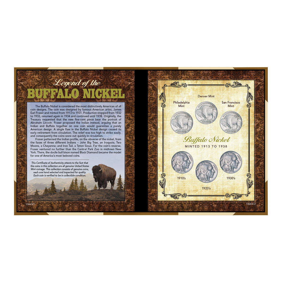 Legende van de Buffalo Nickel