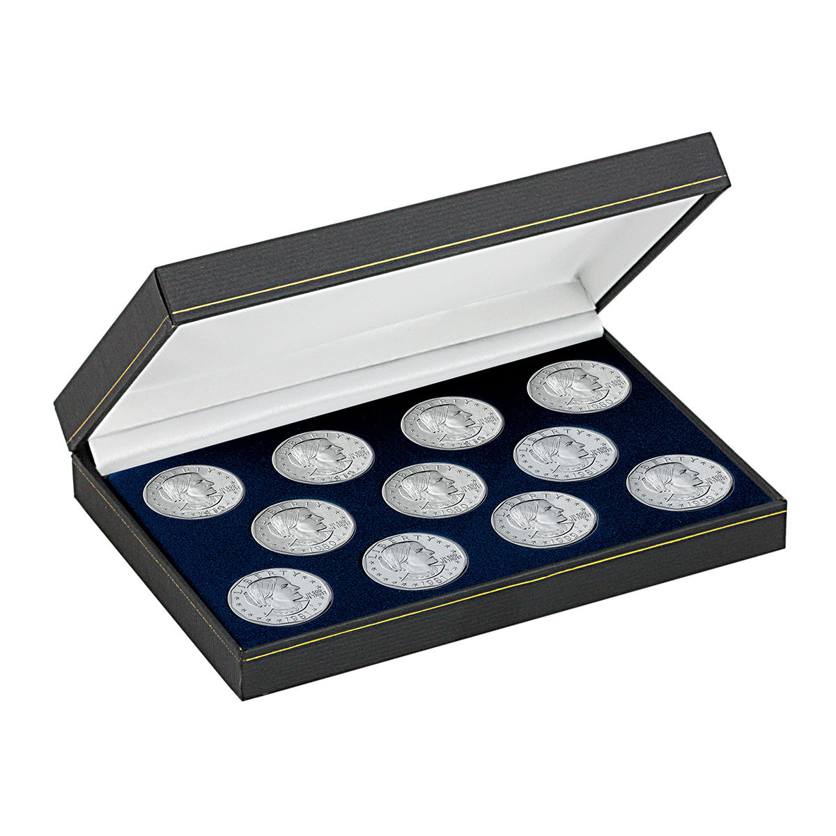 Collectie oncirculeerde Susan B. Anthony dollarmunten