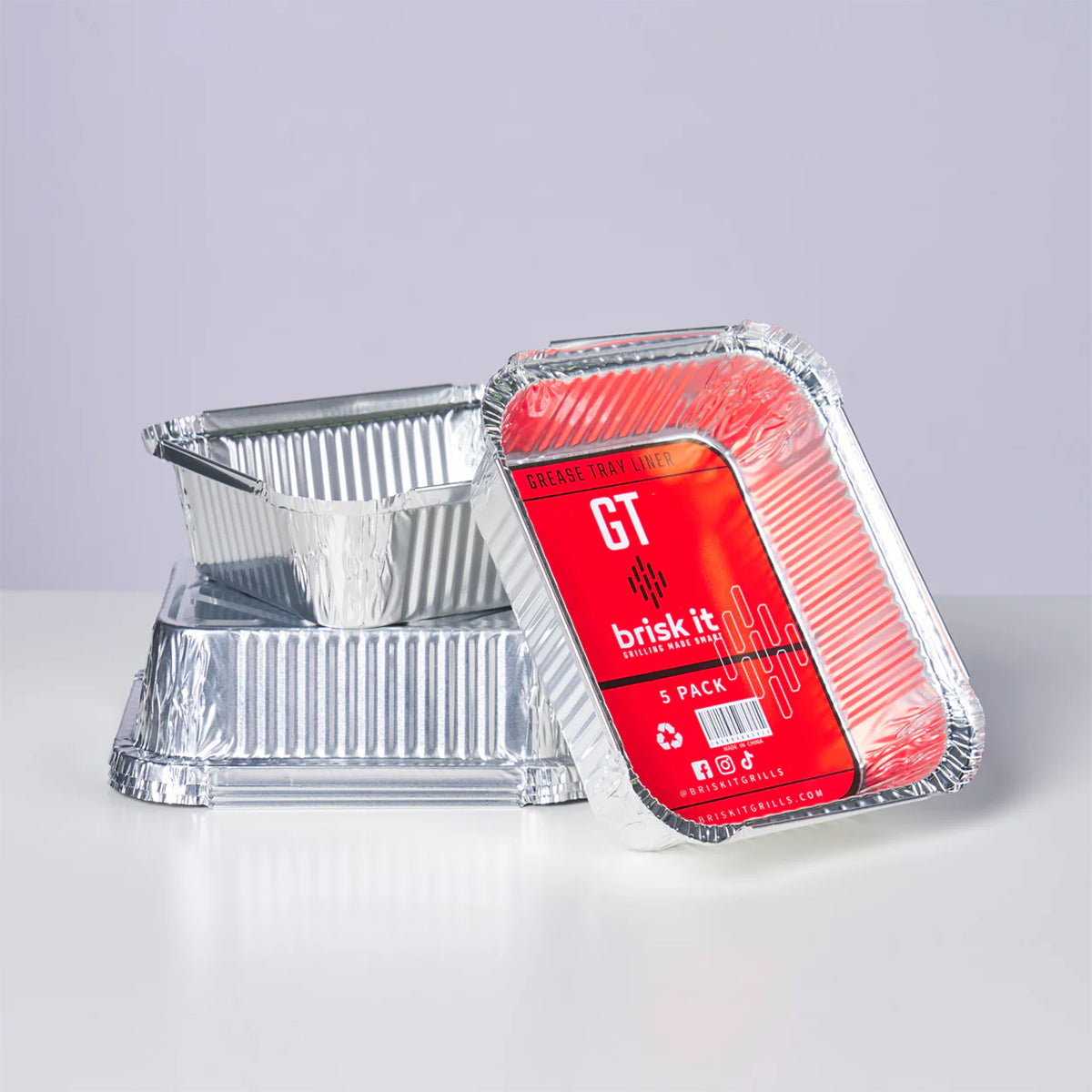 Vetopvangbakfolie voor Smart Wood Pellet Smoker Grill (set van 5)
