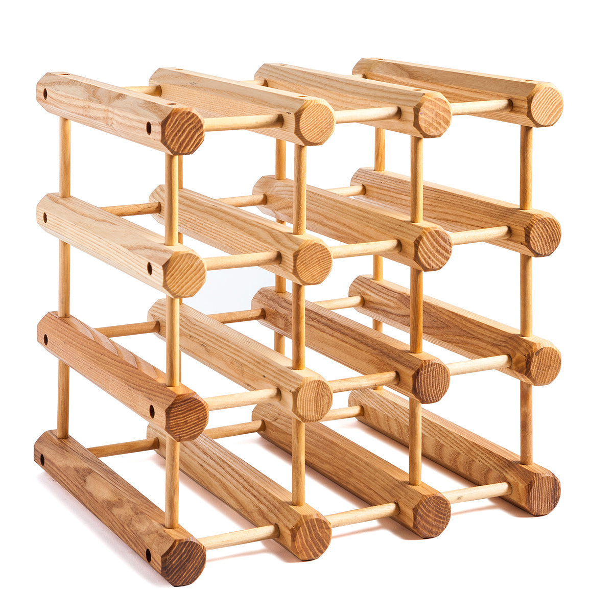 Modulares Weinregal für 12 Flaschen