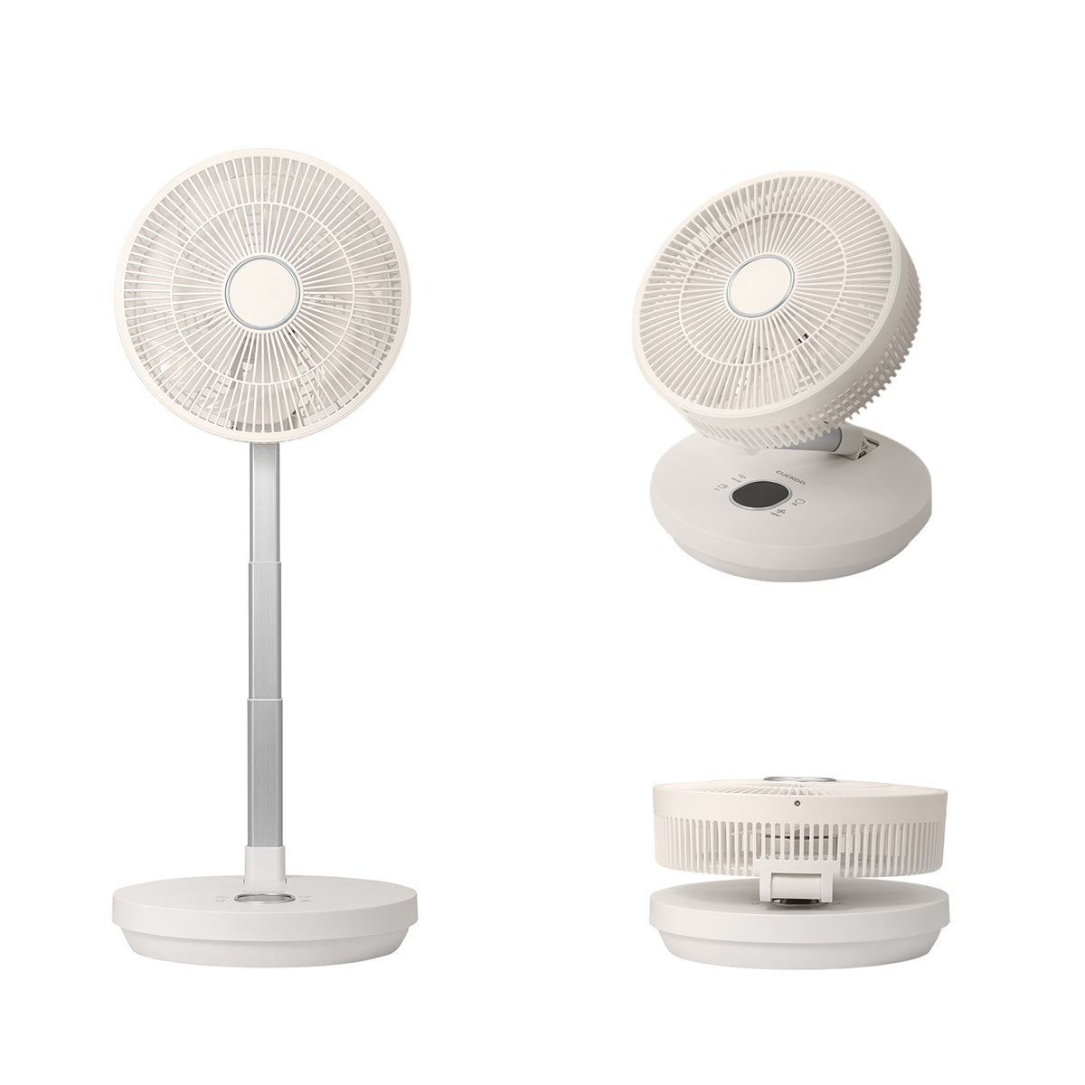 Faltbarer, wiederaufladbarer Teleskopventilator