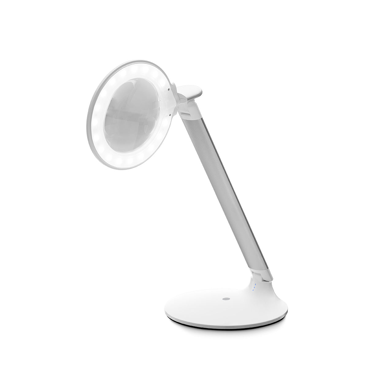 Lámpara de lupa de mesa recargable