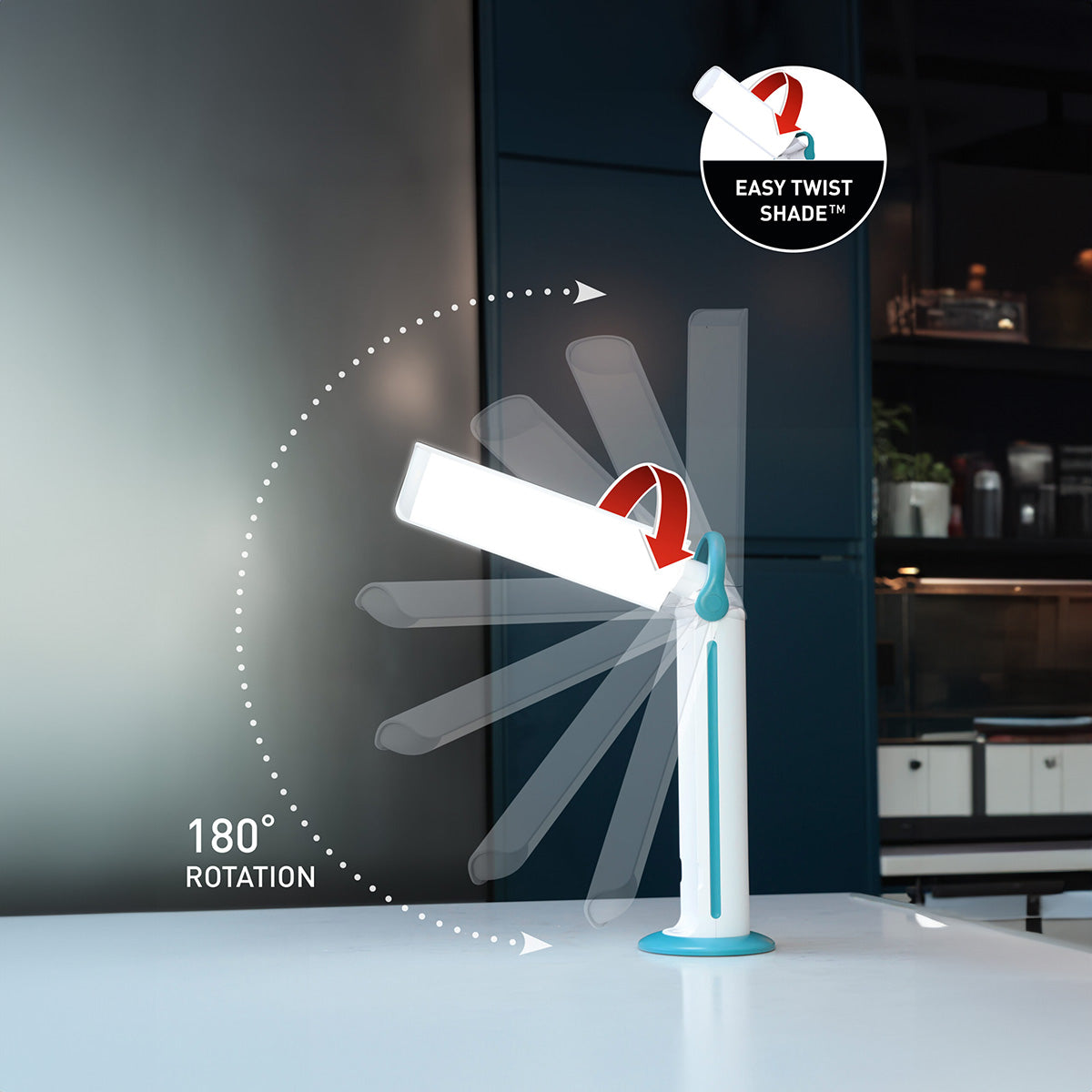 Tragbare LED-Leuchte Twist