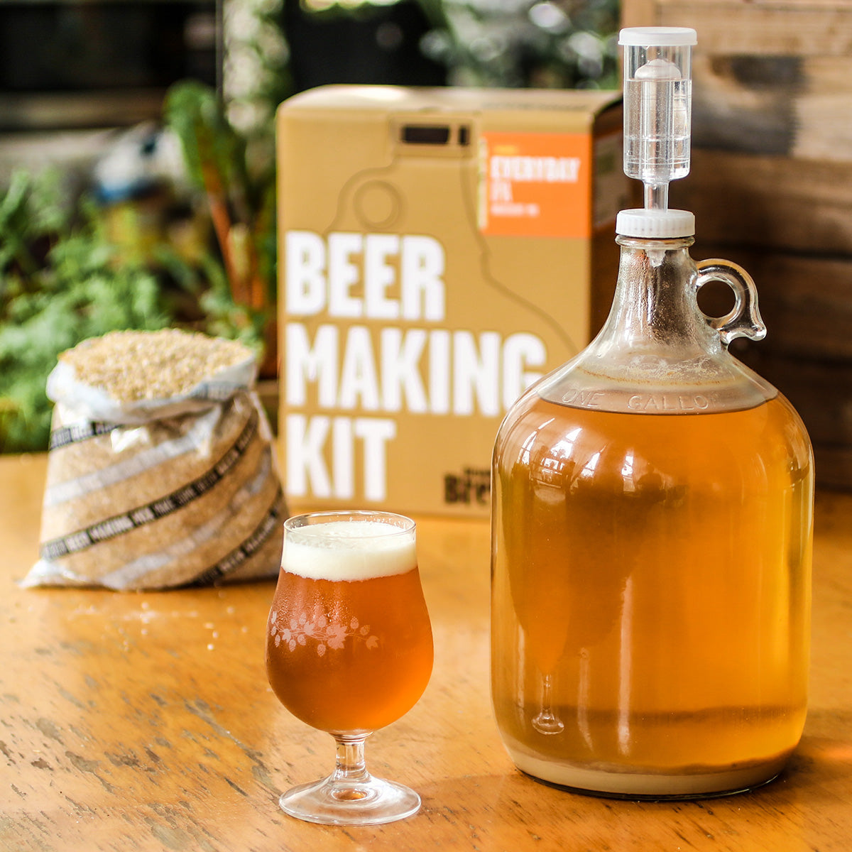 Bier- en ciderbrouwset