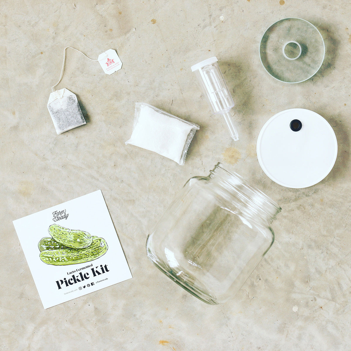 Lacto-fermentatie pakket voor augurken