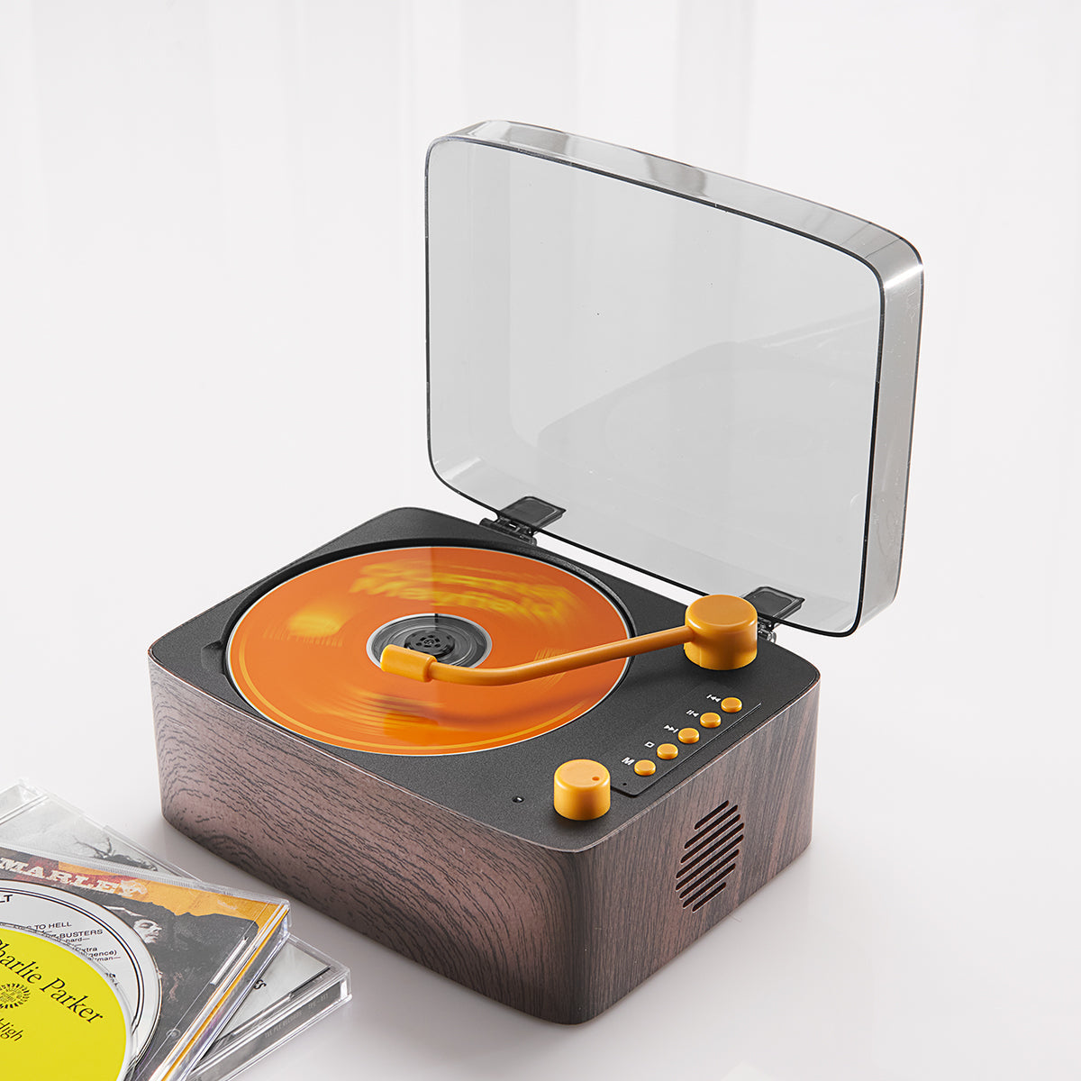Vintage-Bluetooth-CD-Player