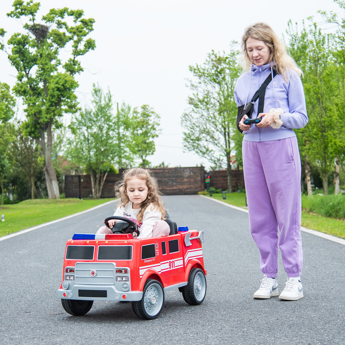 12V Brandweerauto (Speelgoed)