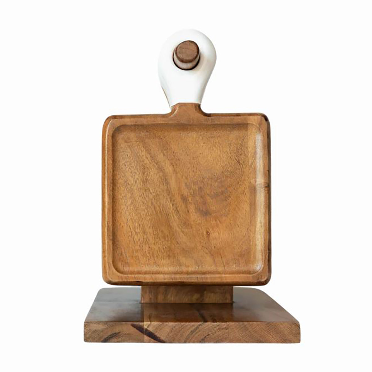 9-Piece Acacia Wood Charcuterie Board Set